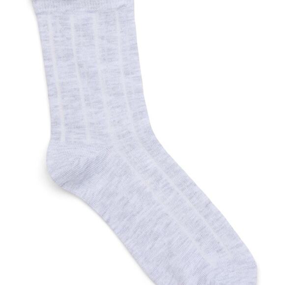 No Boundaries Fashion Lettuce Edge Mid-Crew Socks, 6-Pack, Women's - Picture 3 of 5